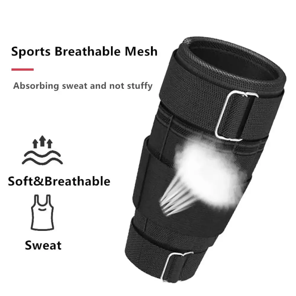 1 Pair Adjustable Ankle Weights Brace Strap with Weight Block