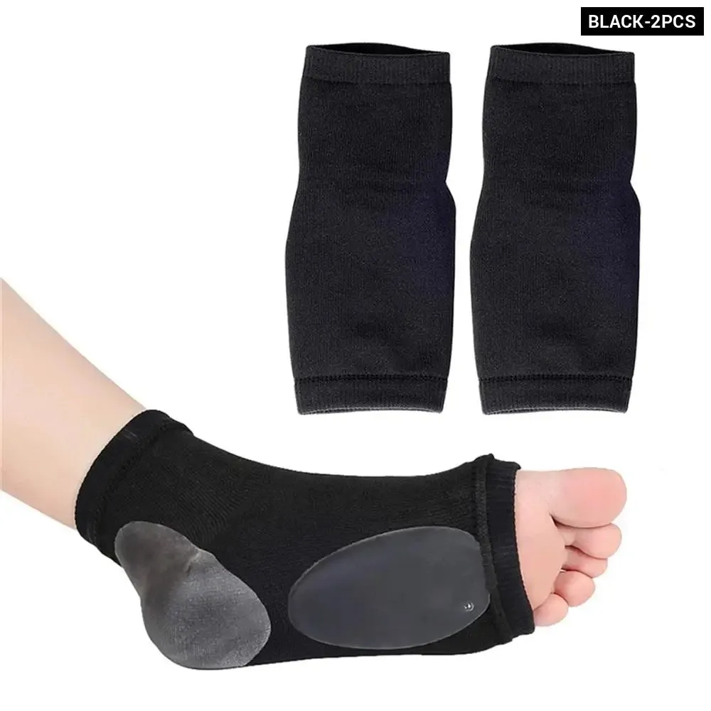 1 Pair Soft Elastic Arch Support Socks for Flat Foot Pain Relief