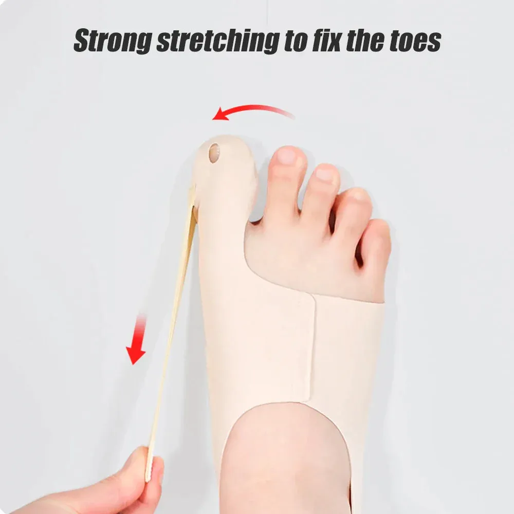 1 Pc Separator Toe Straightener Bunion Corrector Relief for Women and Men