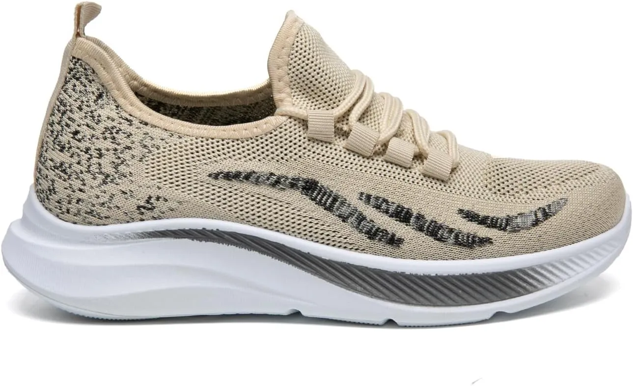 Bernal Walking Running Shoes for Women Mesh Upper Lightweight Casual Comfortable Shoes for Gym Travel Running Work