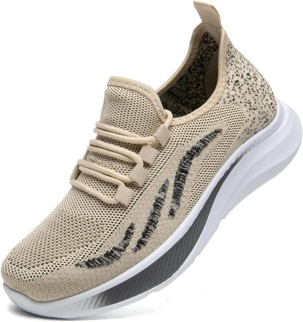 Bernal Walking Running Shoes for Women Mesh Upper Lightweight Casual Comfortable Shoes for Gym Travel Running Work