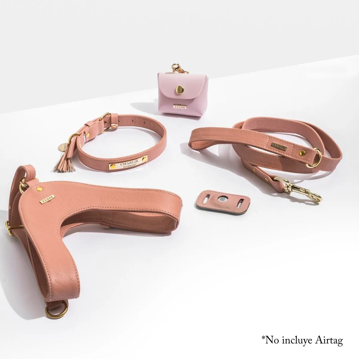 Dusty Rose Leather Mania Set