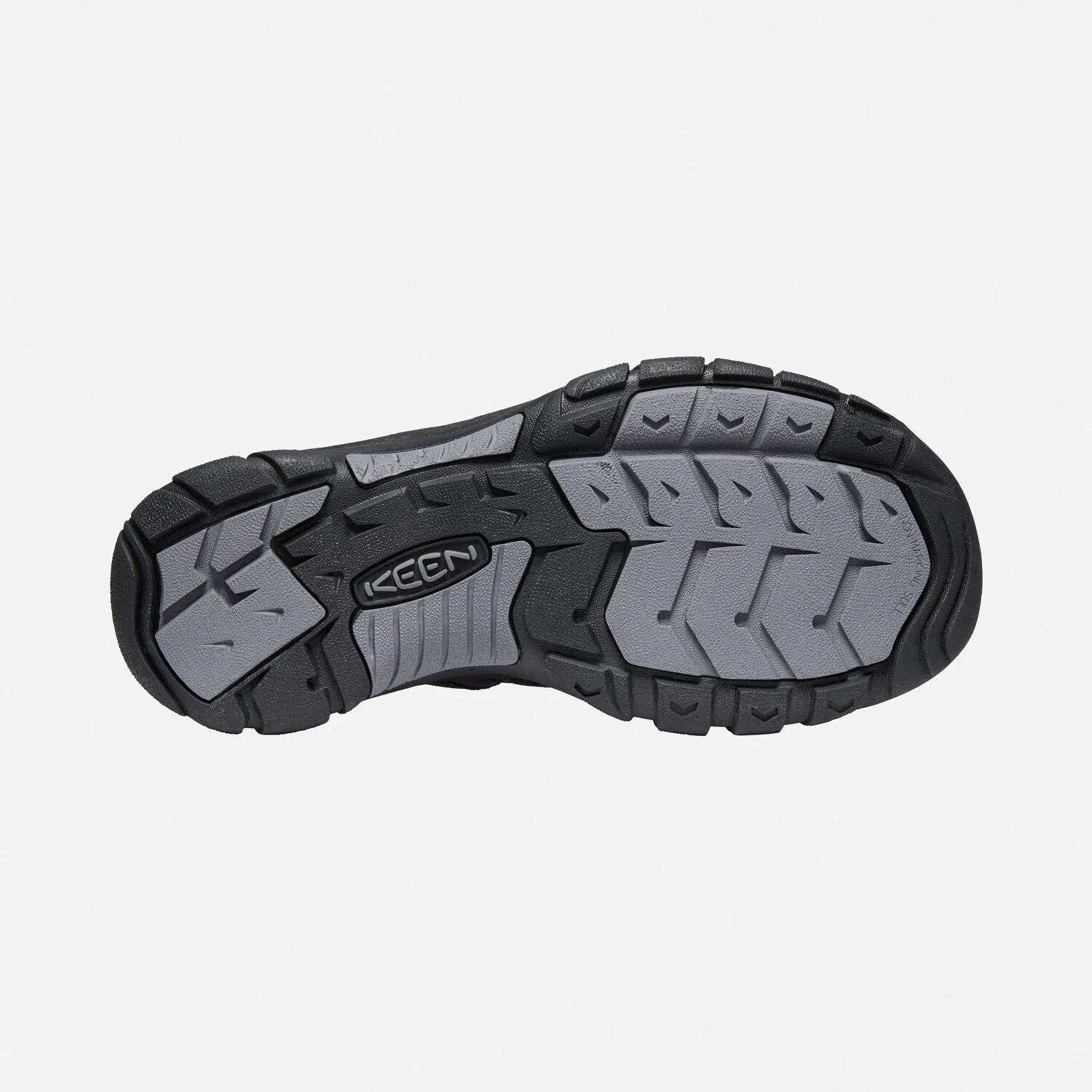 Keen Newport H2 Black Steel Gray Men's