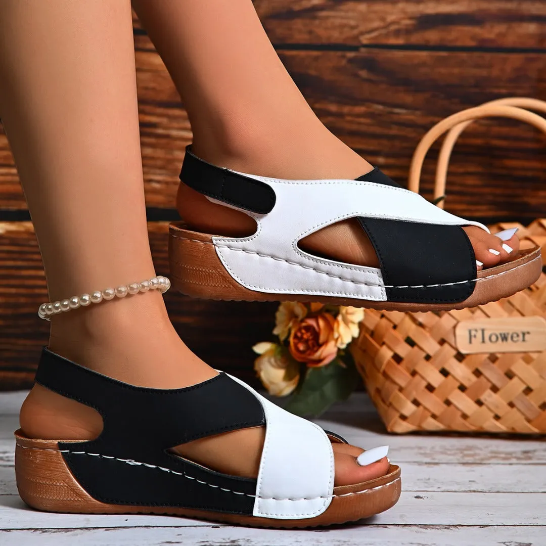 Last Day Promotion 44% OFF - Women's Ultra Comfortable Slope Heel Orthopaedic Sandals