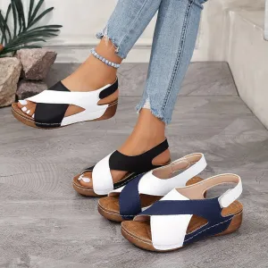 Last Day Promotion 44% OFF - Women's Ultra Comfortable Slope Heel Orthopaedic Sandals