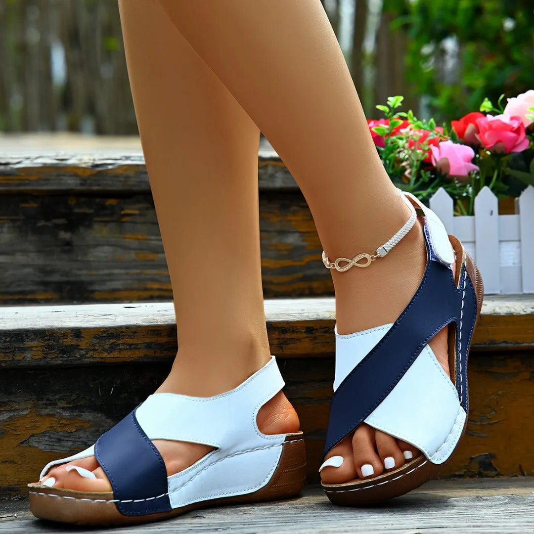 Last Day Promotion 44% OFF - Women's Ultra Comfortable Slope Heel Orthopaedic Sandals