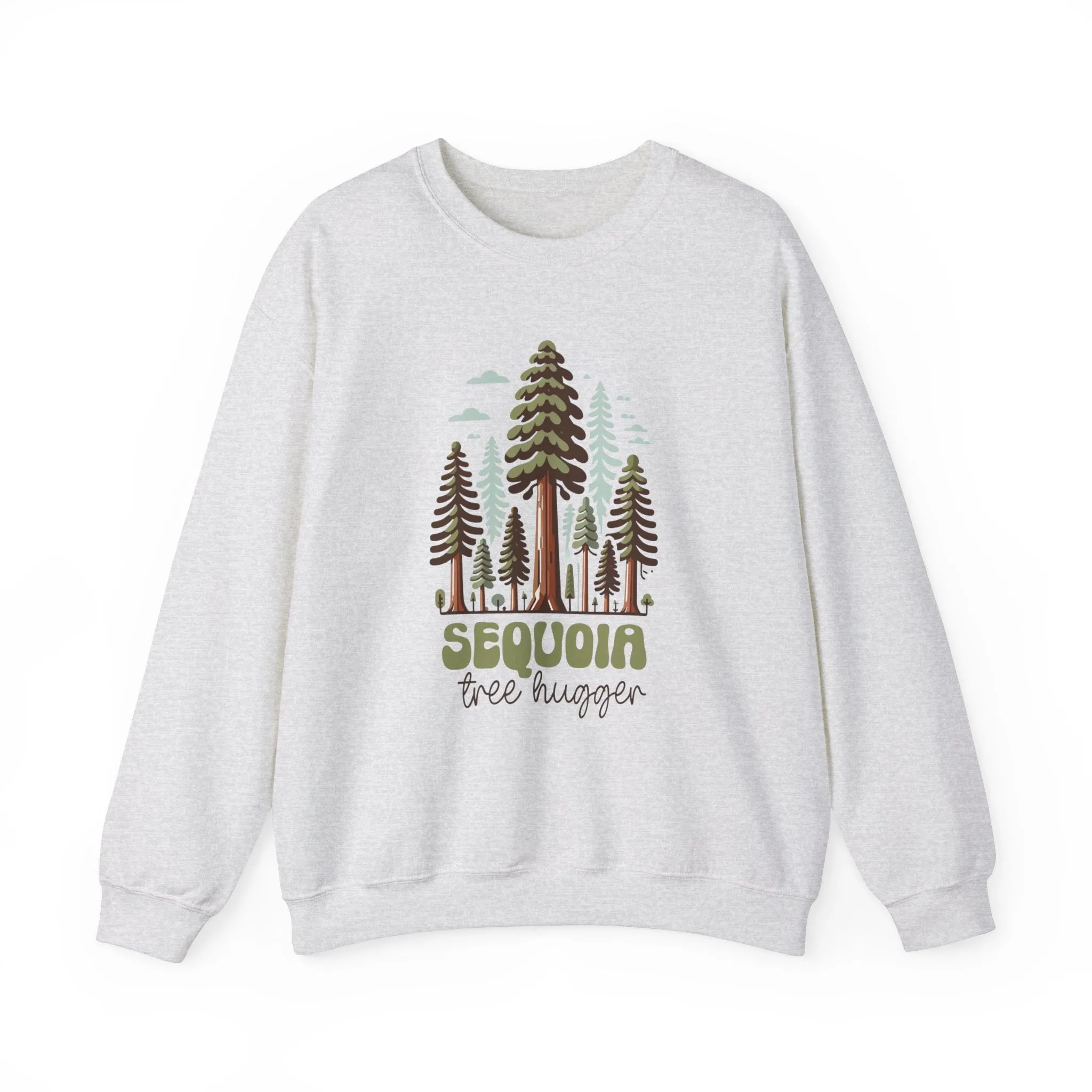 Sequoia National Park Shirt | Sequoia Tree Hugger Shirt | Camping Shirt | Nature Lover Gift | Unisex Crewneck Sweatshirt