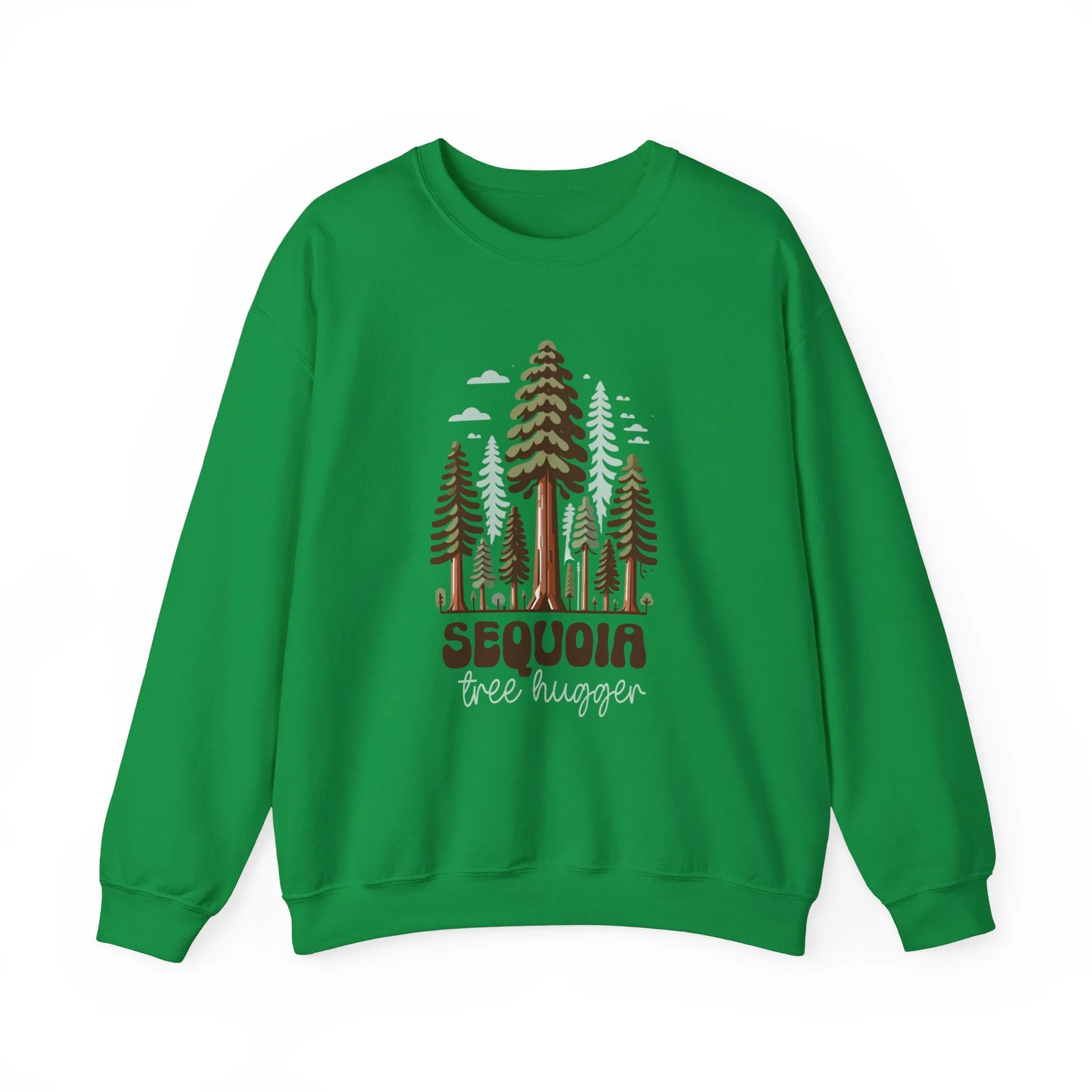 Sequoia National Park Shirt | Sequoia Tree Hugger Shirt | Camping Shirt | Nature Lover Gift | Unisex Crewneck Sweatshirt