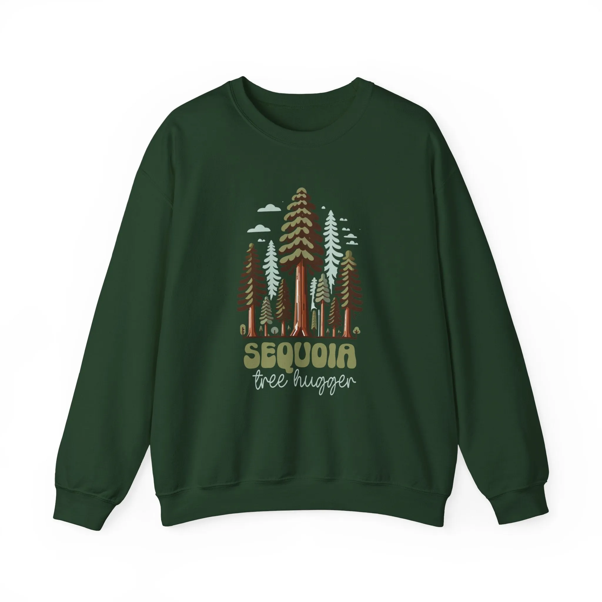 Sequoia National Park Shirt | Sequoia Tree Hugger Shirt | Camping Shirt | Nature Lover Gift | Unisex Crewneck Sweatshirt