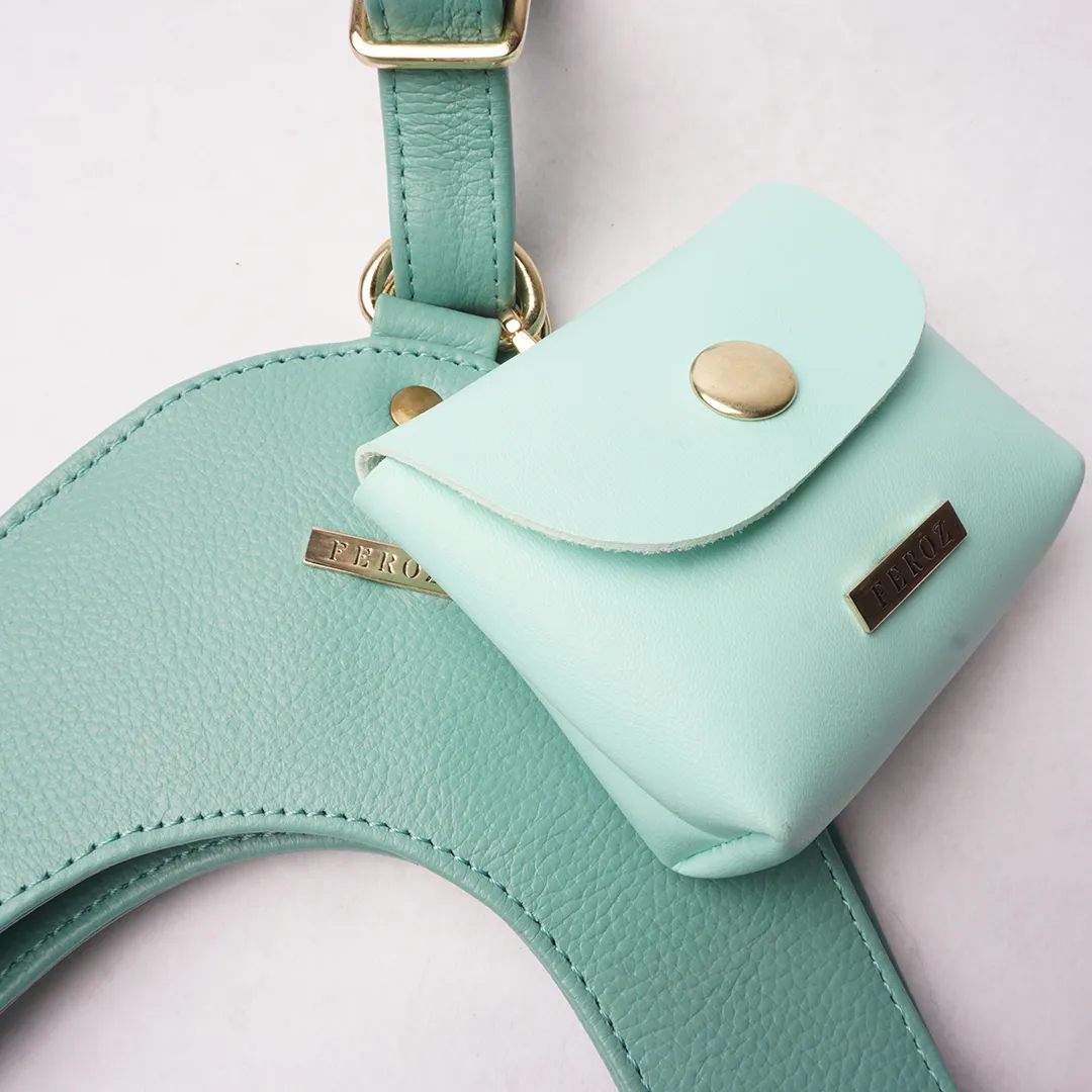 Turquoise Leather Mania Set