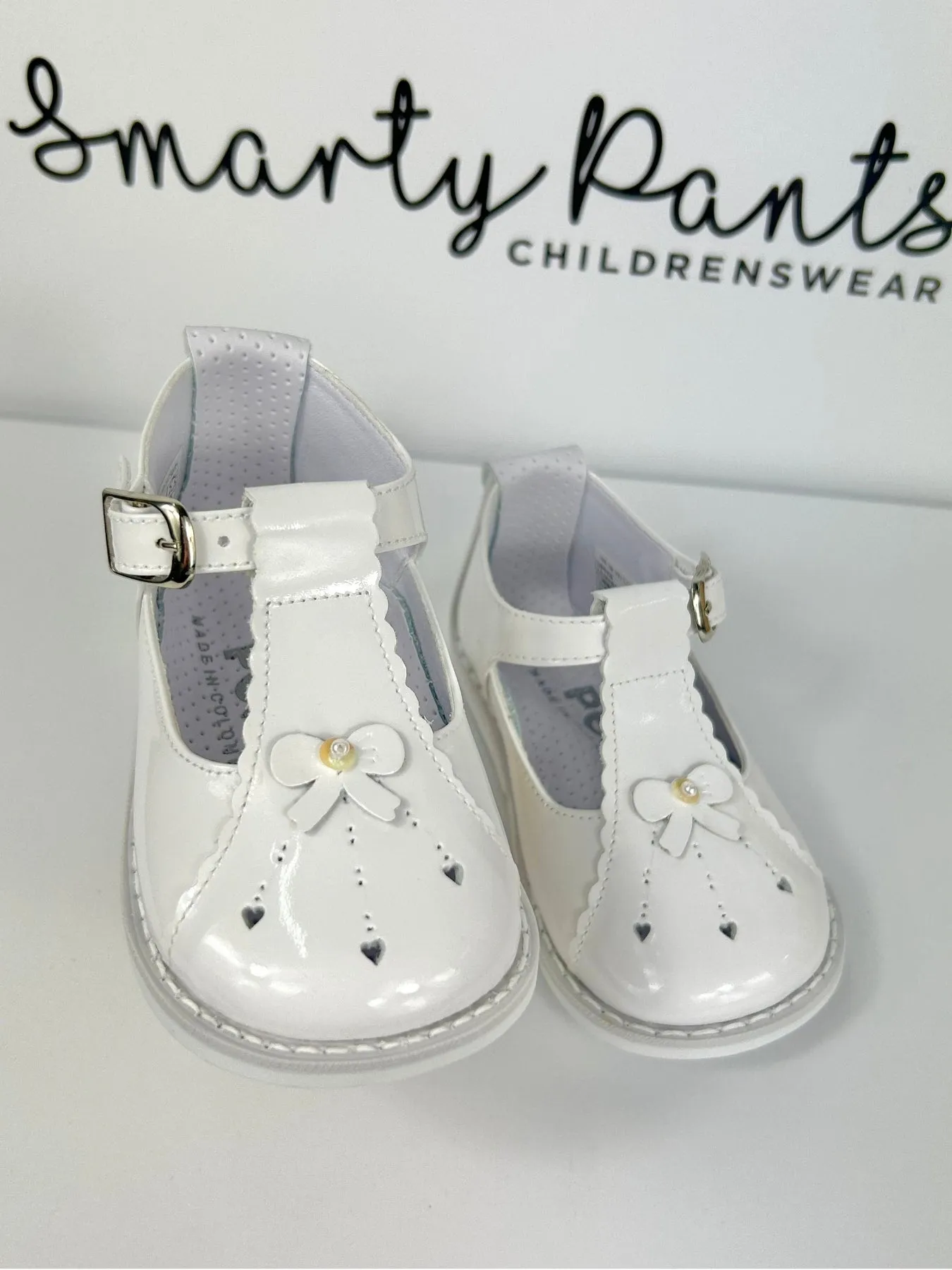 White Patent Bianca Shoe
