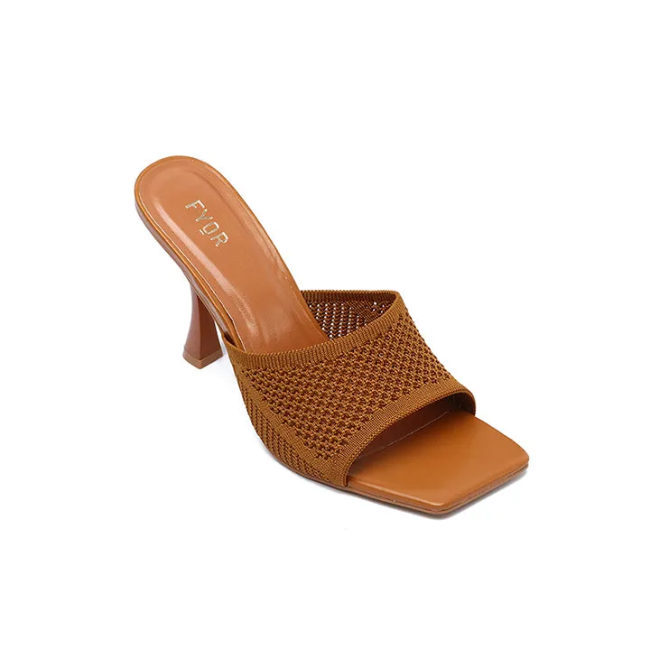 Wide Strap High Heeled Sandal HL 125