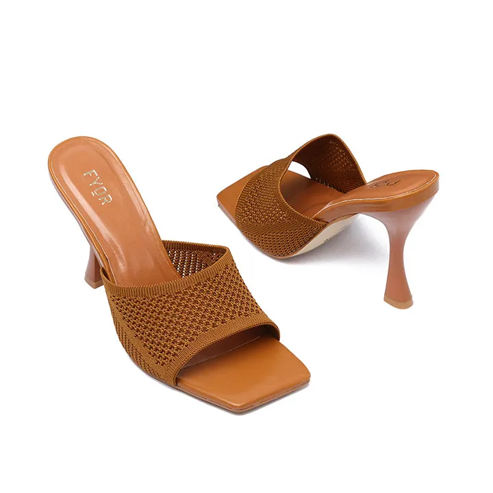 Wide Strap High Heeled Sandal HL 125